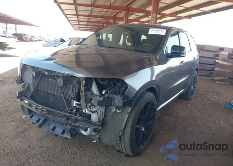 2017 Dodge Durango R/T Rwd из США, поврежденный, VIN 1C4SDHCT1HC950735